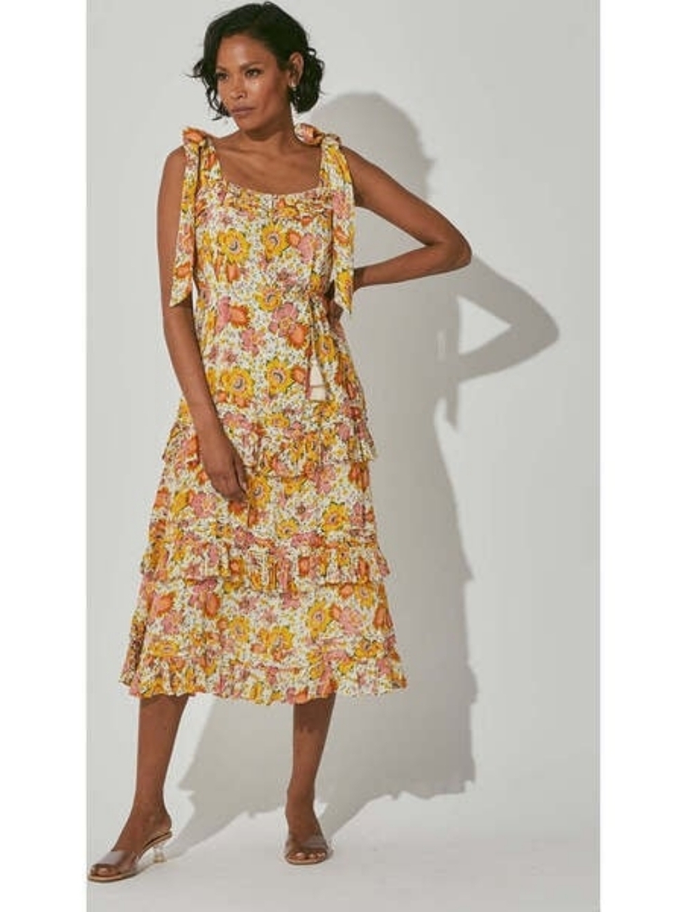 Cleobella Zane Midi Dress in the Lucia Floral